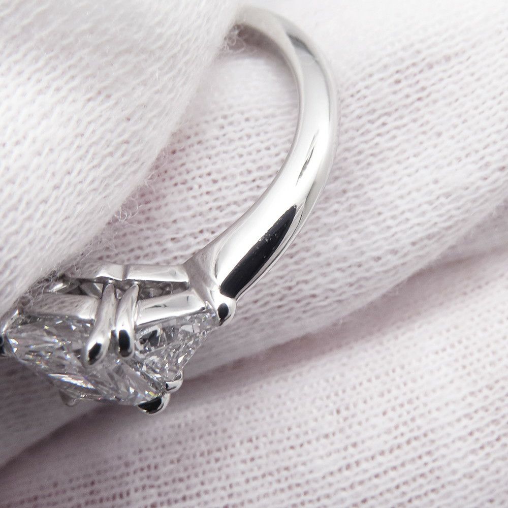 ティファニー リング ダイヤモンド 1.09ct Pt950プラチナ リングサイズ約8号 GIA鑑定書付き Tiffany&Co. 指輪