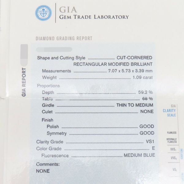 ティファニー リング ダイヤモンド 1.09ct Pt950プラチナ リングサイズ約8号 GIA鑑定書付き Tiffany&Co. 指輪