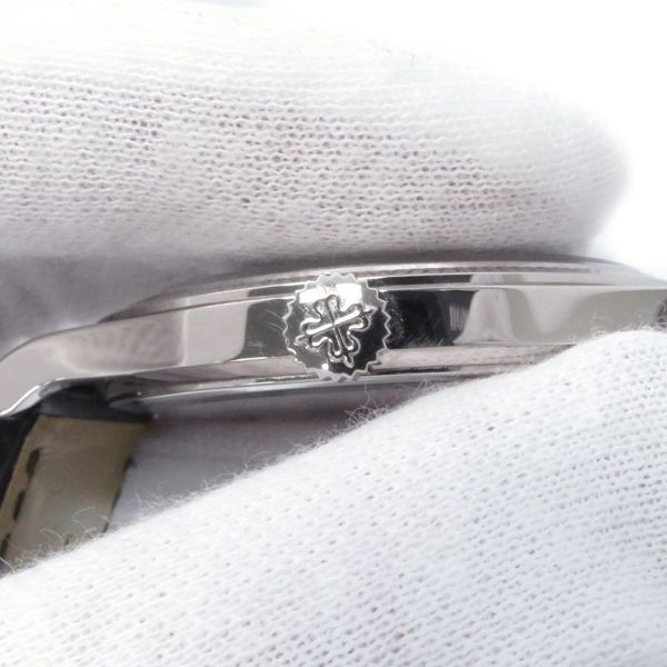 パテックフィリップ カラトラバ 6119G-001 PATEK PHILIPPE 腕時計 チャコールグレー文字盤