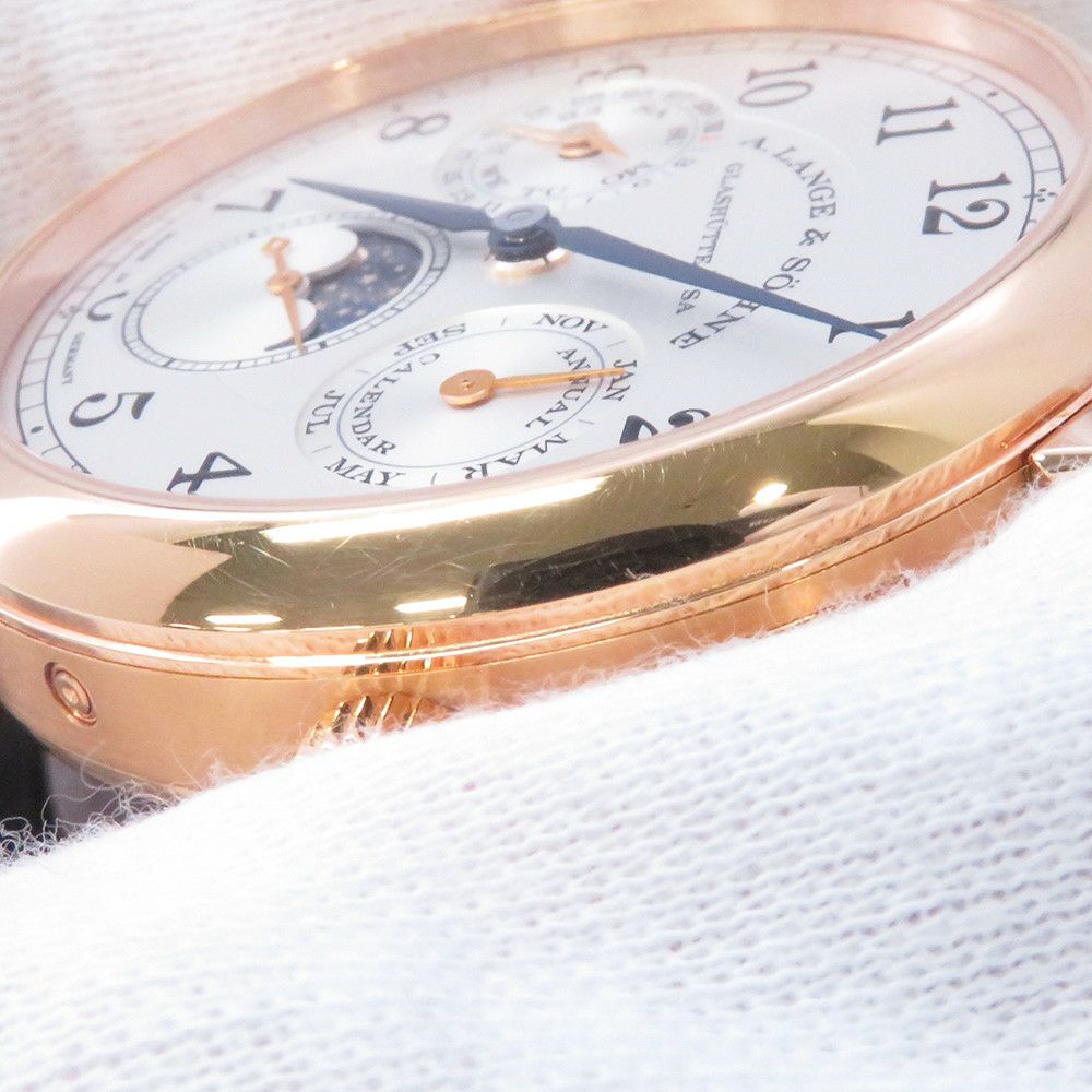 ランゲ＆ゾーネ 1815 アニュアルカレンダー 238.032E/LS2384AP A.LANGE&ZOHNE シルバー文字盤