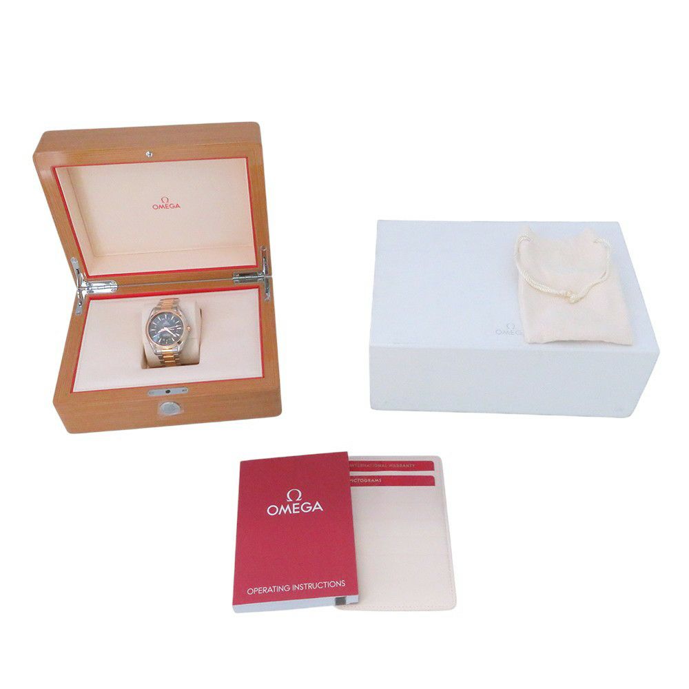 オメガ シーマスター アクアテラ 150M GMT 231.20.43.22.06.003 OMEGA 腕時計 グレー文字盤