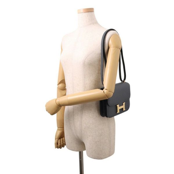 エルメス ミニ コンスタンス3 ミロワール グリミスティ/シャンパンゴールド金具 エプソン W刻印