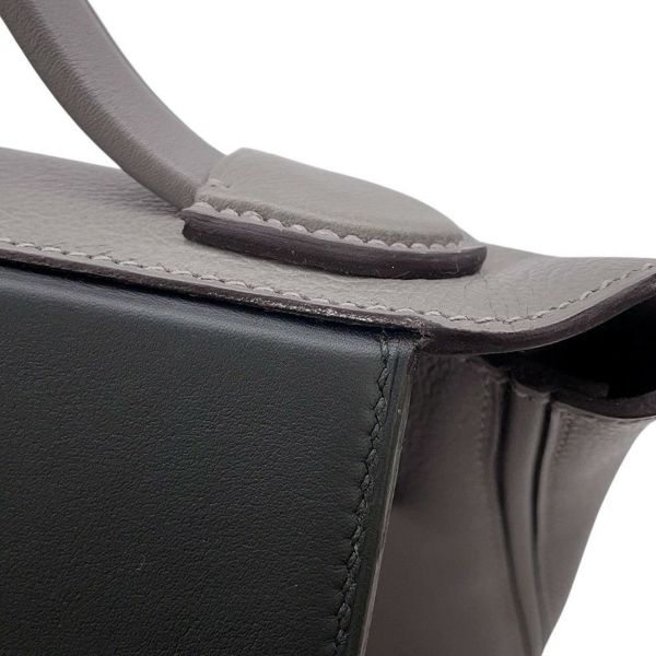 エルメス 24/24 サック ヴァンキャトル ミニ  グリメイヤー/ブラック/シルバー金具 エバーカラー/スイフト W刻印 2wayショルダー 黒