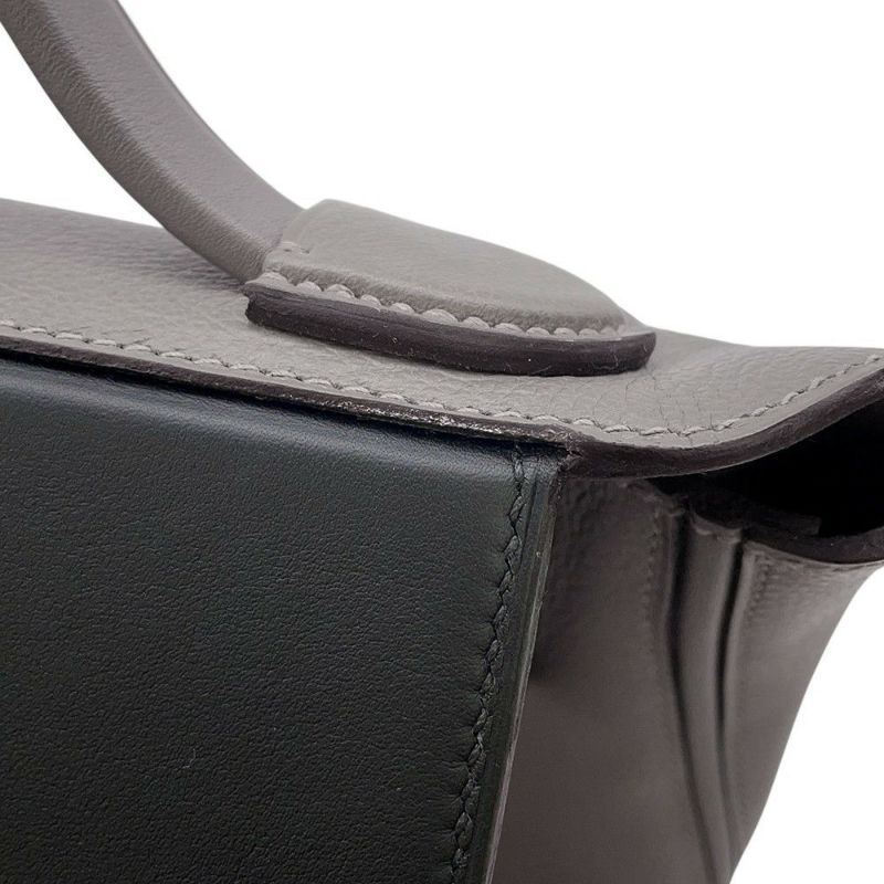 エルメス 24/24 サック ヴァンキャトル ミニ  グリメイヤー/ブラック/シルバー金具 エバーカラー/スイフト W刻印 2wayショルダー 黒