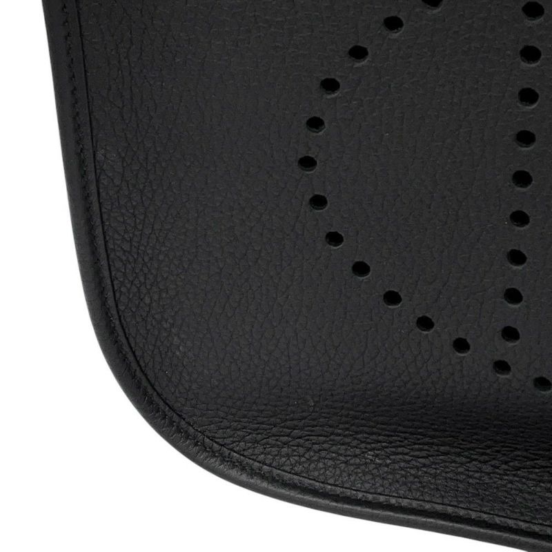 エルメス ショルダーバッグ エブリン3 PM  ブラック/ゴールド金具 トリヨンクレマンス W刻印 黒