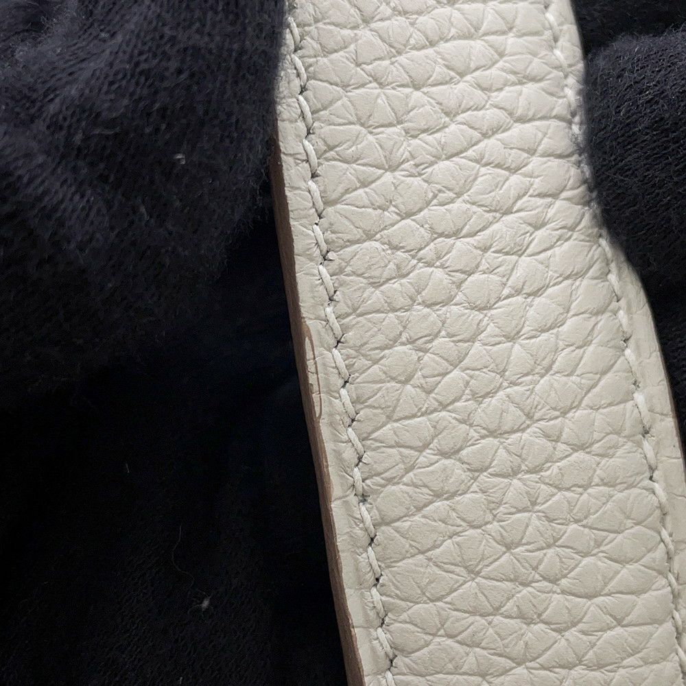 エルメス ハンドバッグ ピコタンロックMM ベトン/シルバー金具 トリヨンクレマンス U刻印