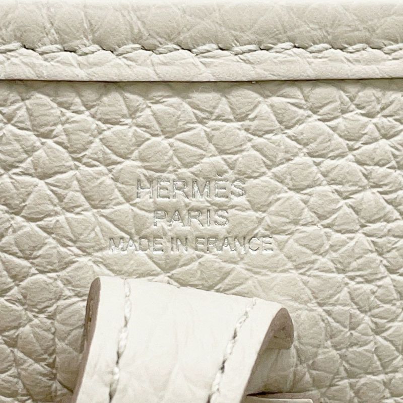 エルメス エブリンTPM 111cm アマゾン ベトン/シルバー金具 トリヨンクレマンス K刻印