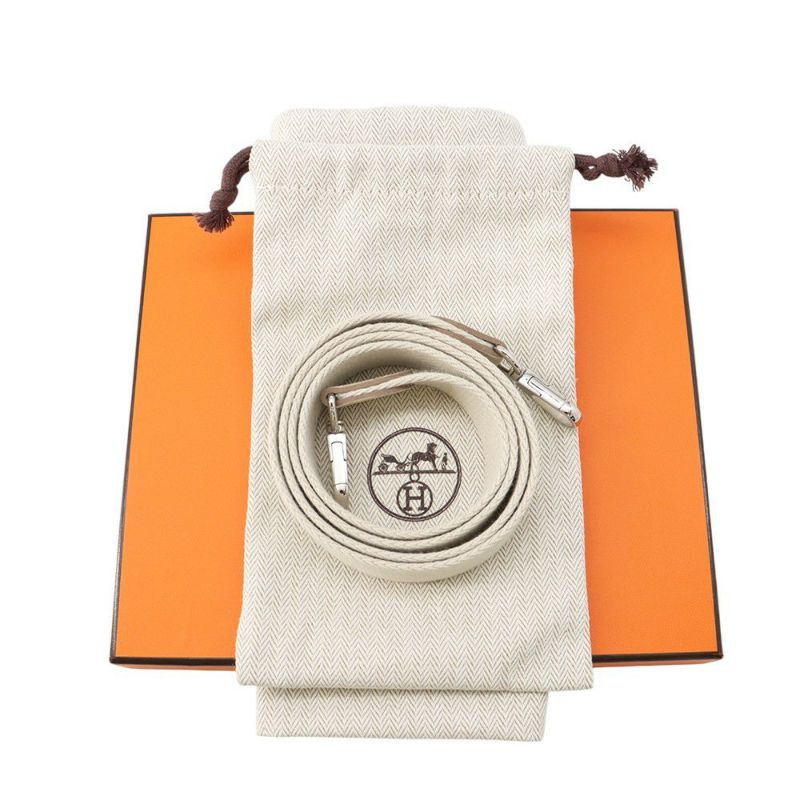 エルメス エブリンTPM 111cm アマゾン ベトン/シルバー金具 トリヨンクレマンス K刻印