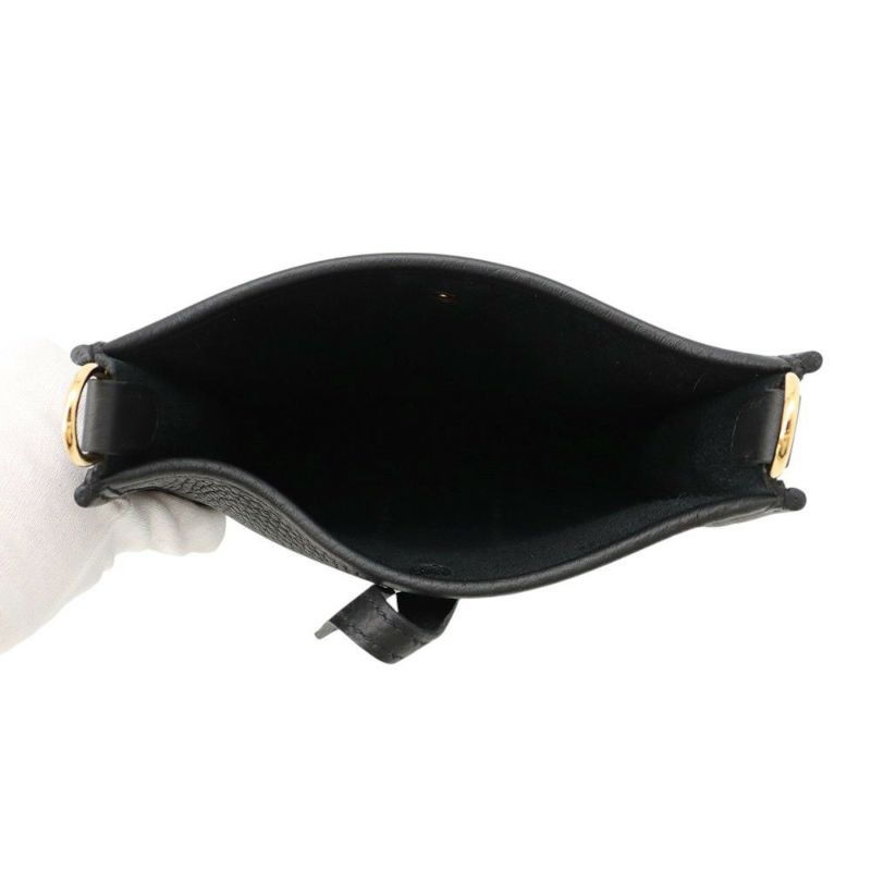 エルメス エブリンTPM 111cm アマゾン ブラック/ゴールド金具 トリヨンクレマンス K刻印 黒