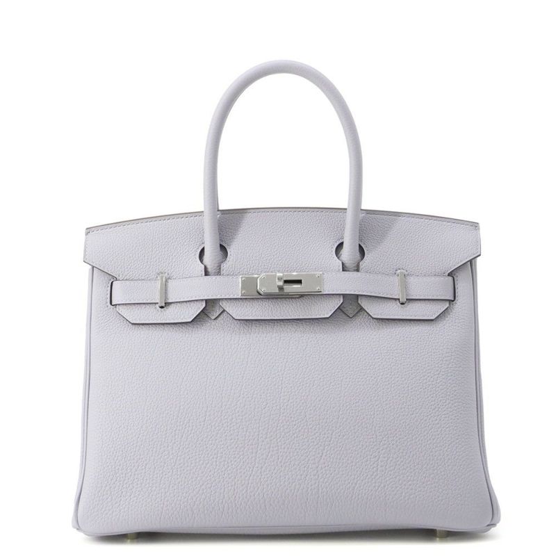 エルメス バーキン30 グリパンタン/シルバー金具 トゴ K刻印 HERMES Birkin ハンドバッグ