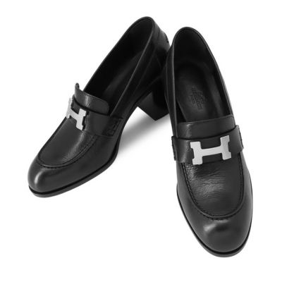 エルメス モカシン ドーフィン レザー レディースサイズ37 HERMES 靴