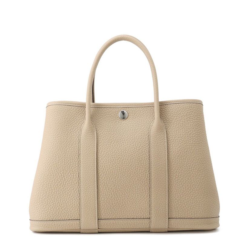 エルメス トートバッグ ガーデンパーティTPM トレンチ/シルバー金具 ネゴンダ K刻印