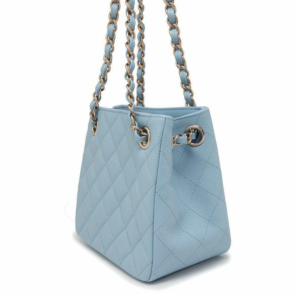 シャネル チェーンショルダーバッグ ココマーク マトラッセ キャビアスキン AS3176 CHANEL バッグ