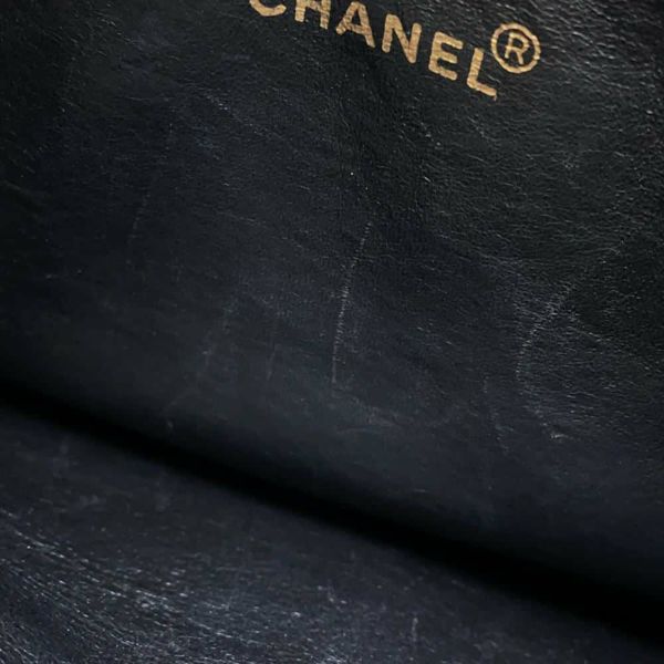 シャネル チェーンショルダーバッグ マトラッセ ココマーク キャビアスキン CHANEL トートバッグ 黒