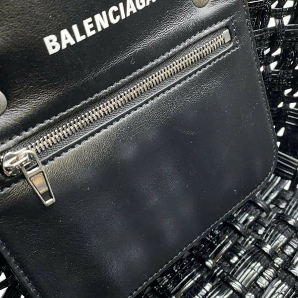 バレンシアガ ハンドバッグ ビストロ XS 671342 BALENCIAGA バッグ ショルダーバッグ バスケットバッグ 黒