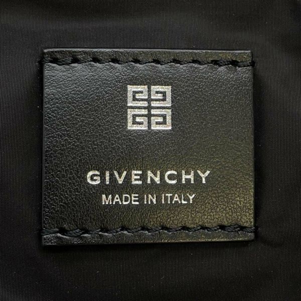 ジバンシー リュック ロゴ Gジップ ナイロン GIVENCHY リュックサック メンズ 黒