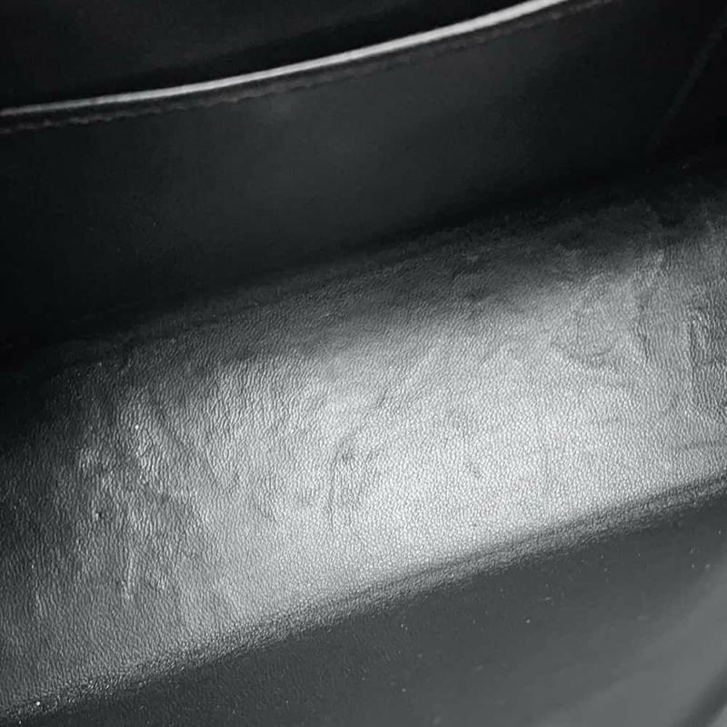 エルメス ハンドバッグ ミニケリードゥ 外縫い ブラック/ゴールド金具 エプソン X刻印 2wayショルダー 黒