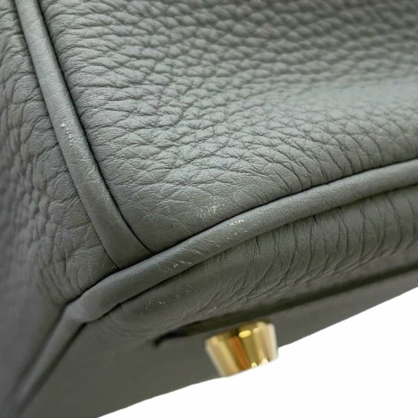 エルメス バーキン30 ヴェールアマンド/ゴールド金具 トゴ D刻印 HERMES Birkin ハンドバッグ