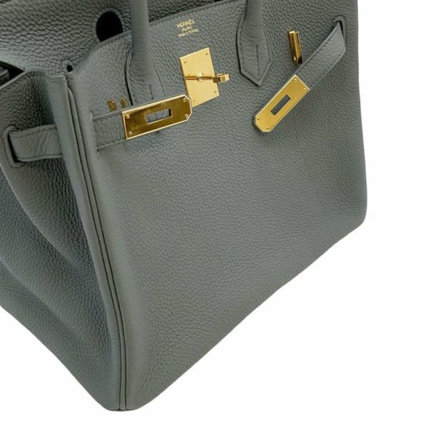 エルメス バーキン30 ヴェールアマンド/ゴールド金具 トゴ D刻印 HERMES Birkin ハンドバッグ