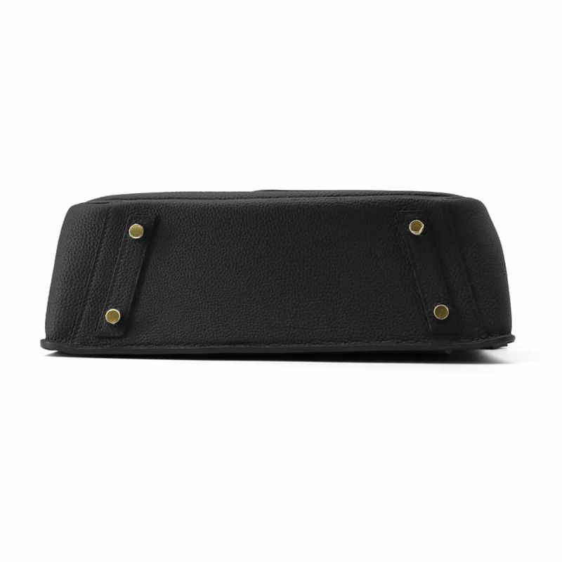 エルメス バーキン30 無秩序 ブラック/ゴールド金具 トゴ/スイフト B刻印 HERMES Birkin 黒