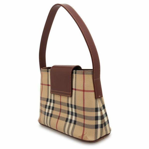 バーバリー ハンドバッグ チェック レザー BURBERRY バッグ