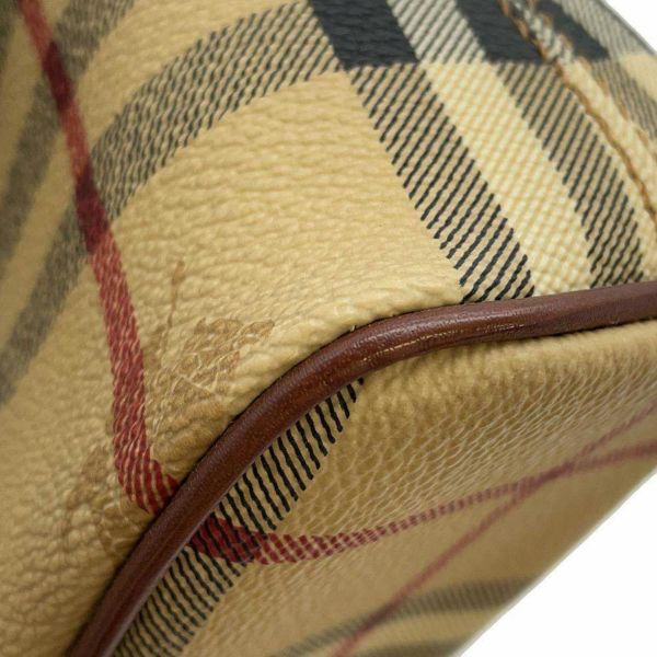 バーバリー ハンドバッグ チェック レザー BURBERRY バッグ