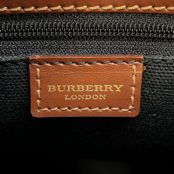 バーバリー ハンドバッグ チェック レザー BURBERRY バッグ