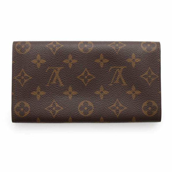 ルイヴィトン 長財布 モノグラム ポシェット ポルトモネ クレディ M61725 LOUIS VUITTON ヴィトン 財布