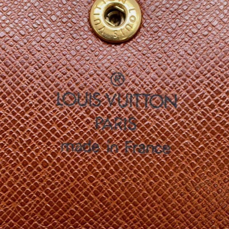 ルイヴィトン 長財布 モノグラム ポシェット ポルトモネ クレディ M61725 LOUIS VUITTON ヴィトン 財布