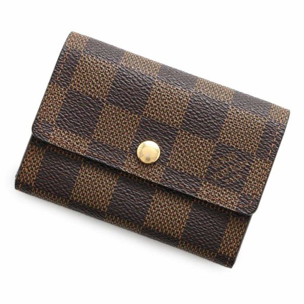 ルイヴィトン コインケース ダミエ・エベヌ ポルトモネ・プラ N61930 LOUIS VUITTON ヴィトン 小銭入れ