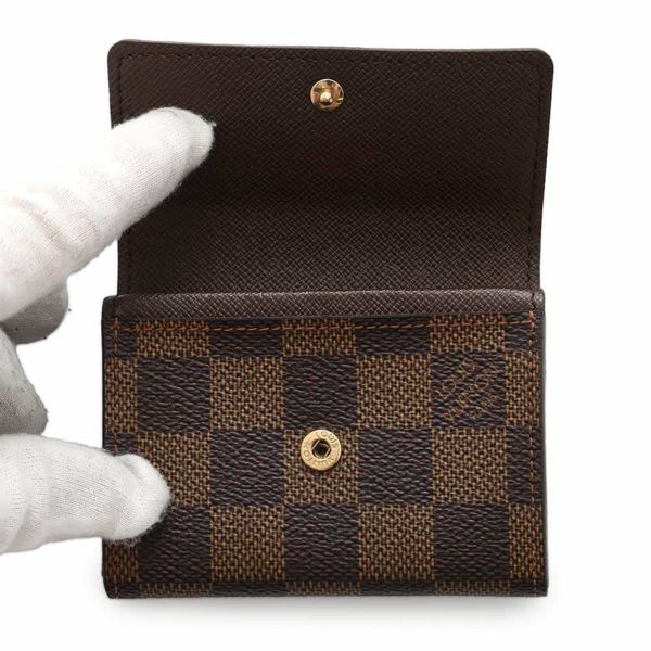 ルイヴィトン コインケース ダミエ・エベヌ ポルトモネ・プラ N61930 LOUIS VUITTON ヴィトン 小銭入れ