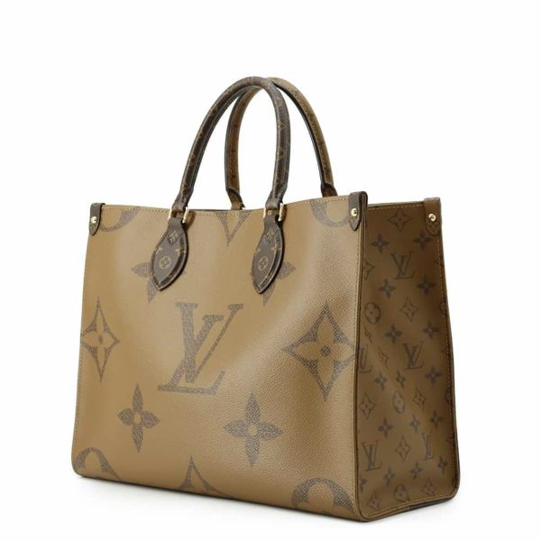 ルイヴィトン トートバッグ モノグラム・リバース ジャイアント オンザゴーMM M45321 LOUIS VUITTON ハンドバッグ