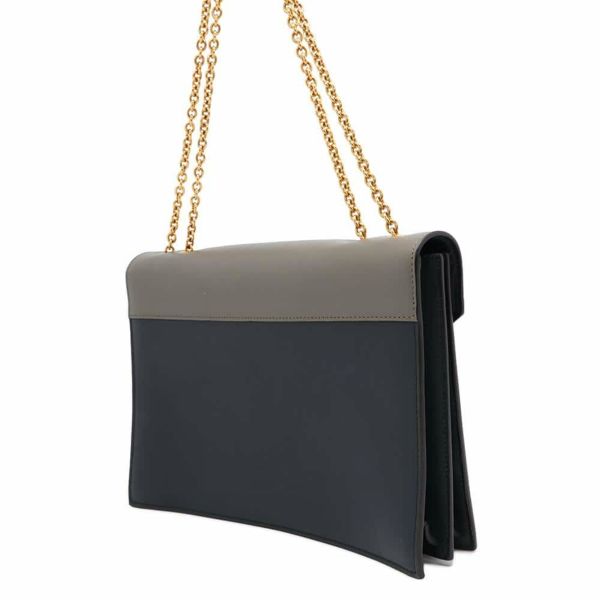 セリーヌ チェーンショルダーバッグ レザー CELINE バッグ 黒