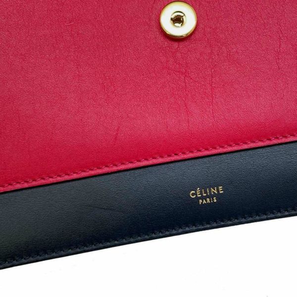 セリーヌ チェーンショルダーバッグ レザー CELINE バッグ 黒