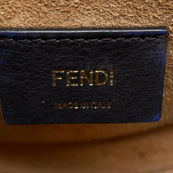 フェンディ ショルダーバッグ ムーンライト レザー 8BT346 FENDI バッグ 黒