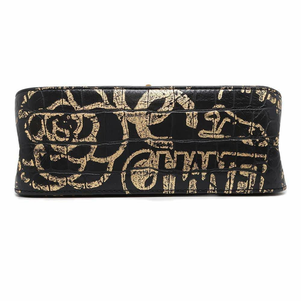 シャネル チェーンショルダーバッグ マトラッセ 2.55 ミニ 型押しレザー AS0874 CHANEL バッグ 黒