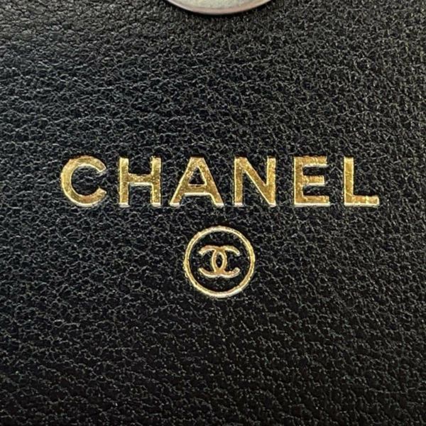 シャネル チェーンショルダーフォンケース シャネル19 ラムスキン AP1773 CHANEL バッグ 黒