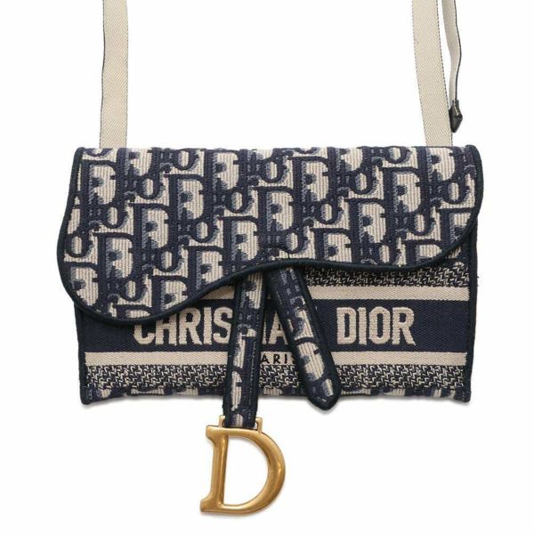 クリスチャン・ディオール ショルダーバッグ サドル スリムポーチ オブリーク S5647CRIW Christian Dior トロッター 安心保証  | 中古・新品ブランド販売ギャラリーレア公式通販