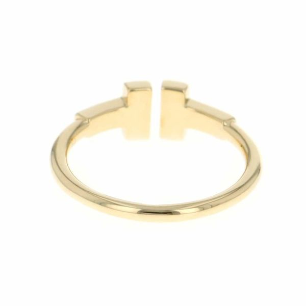 ティファニー リング Tワイヤー ダイヤモンド 計0.13ct K18YGイエローゴールド サイズ約9号 60147091 Tiffany&Co. 指輪