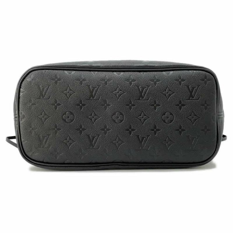 ルイヴィトン トートバッグ モノグラム・アンプラント ネヴァーフルMM M45685 LOUIS VUITTON 黒 ブラック