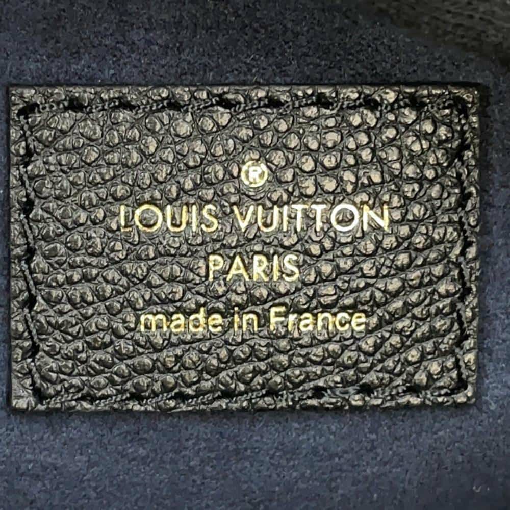 ルイヴィトン トートバッグ モノグラム・アンプラント ネヴァーフルMM M45685 LOUIS VUITTON 黒 ブラック