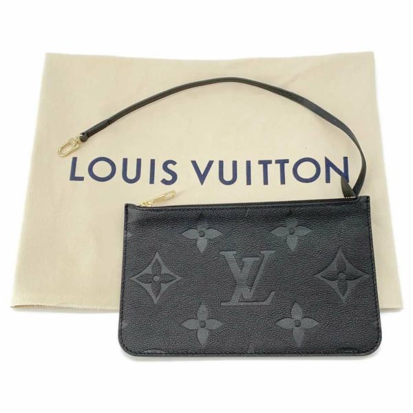 ルイヴィトン トートバッグ モノグラム・アンプラント ネヴァーフルMM M45685 LOUIS VUITTON 黒 ブラック