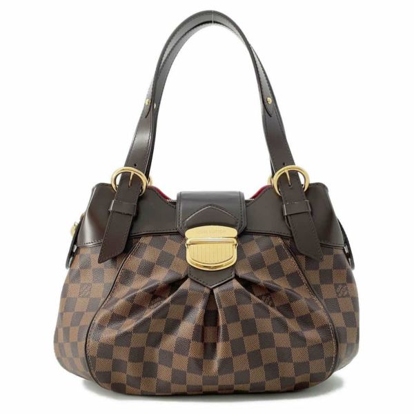 ルイヴィトン ハンドバッグ ダミエ・エベヌ システィナPM N41542 LOUIS VUITTON ショルダーバッグ