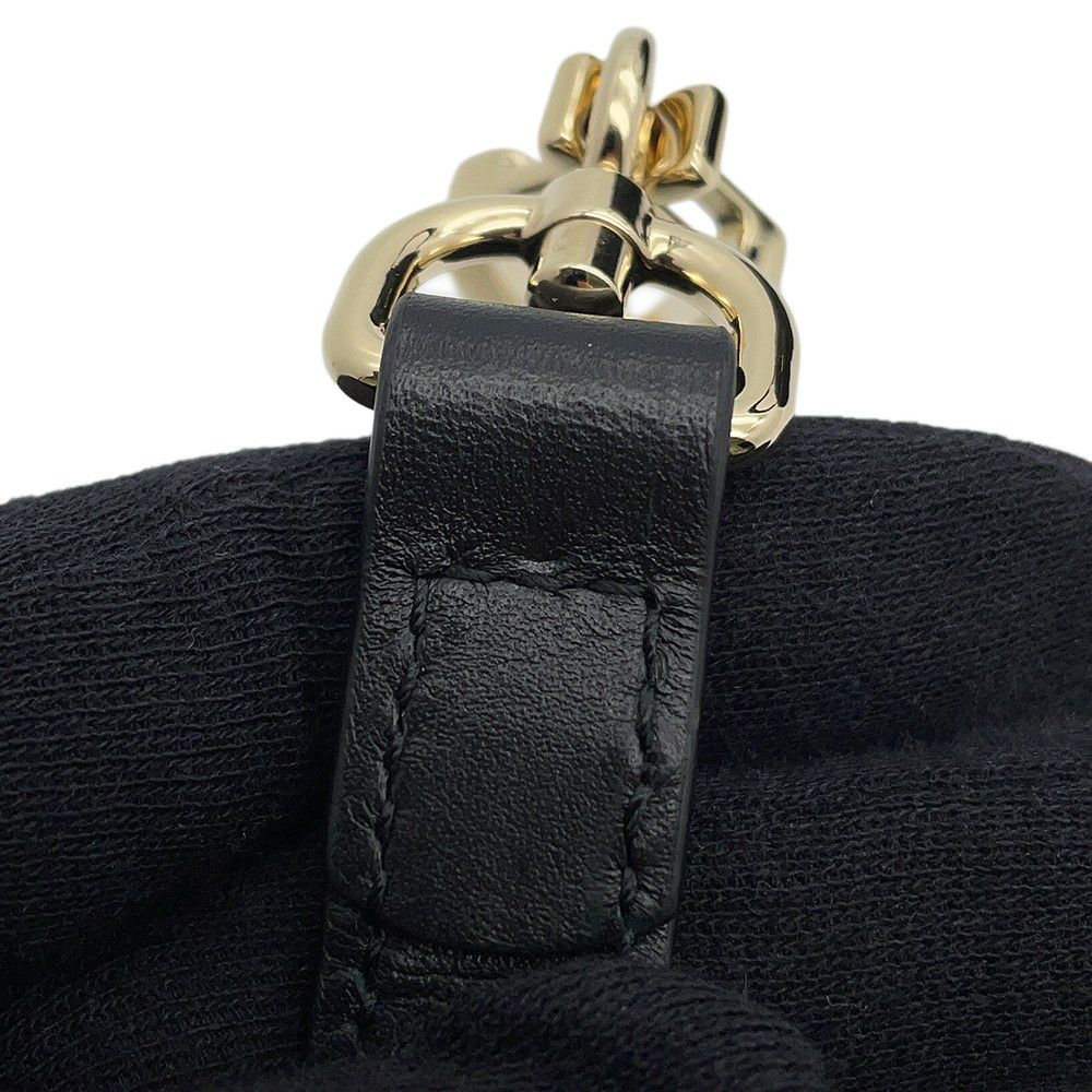 グッチ ハンドバッグ バンブー 1947 トップハンドルバッグ スモール 827815 GUCCI 2wayショルダーバッグ 黒