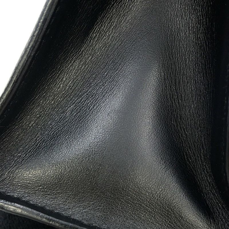 プラダ チェーンショルダーバッグ サフィアーノ ロゴ レザー 1BD127 PRADA 黒