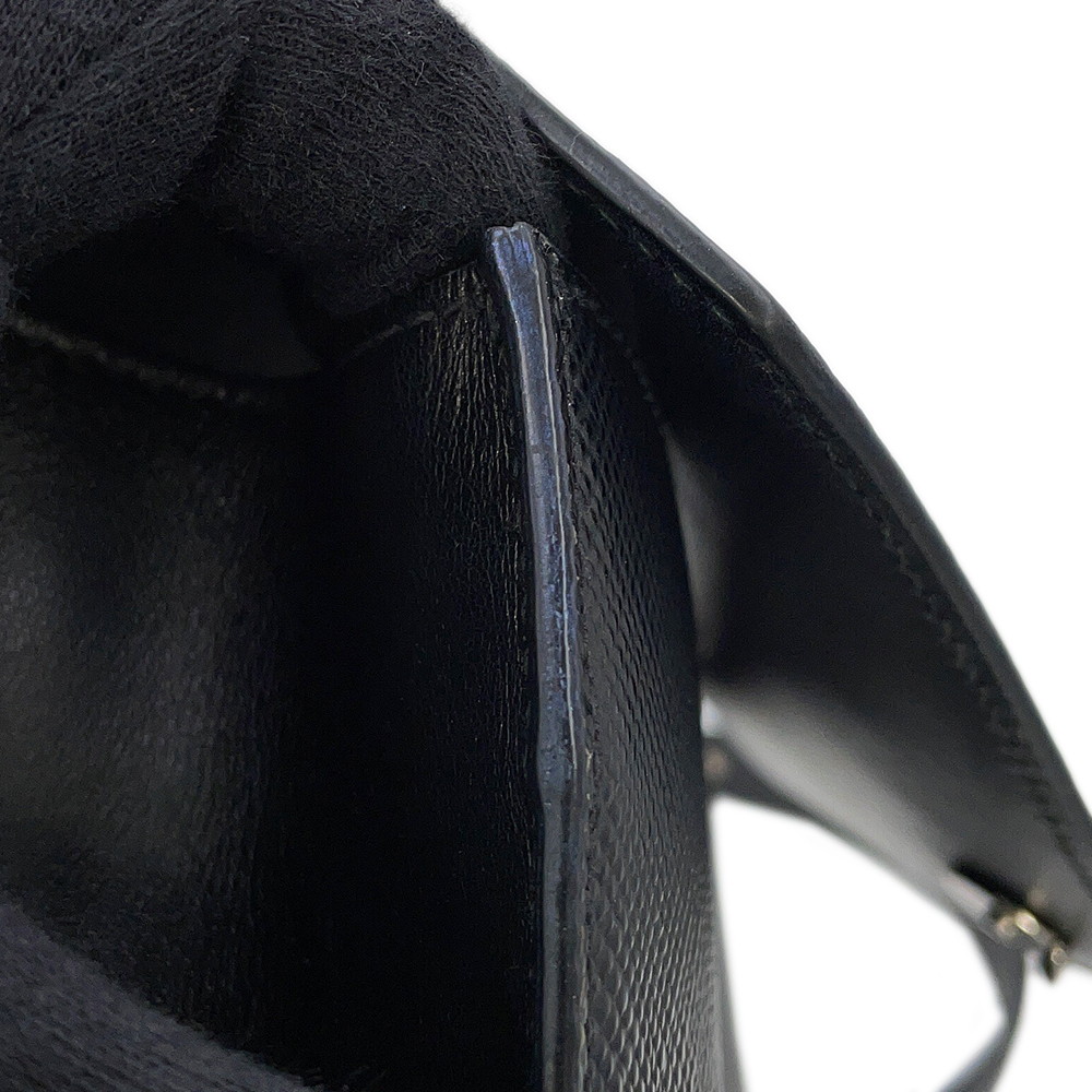 プラダ チェーンショルダーバッグ サフィアーノ ロゴ レザー 1BD127 PRADA 黒