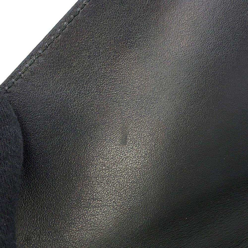 プラダ チェーンショルダーバッグ サフィアーノ ロゴ レザー 1BD127 PRADA 黒