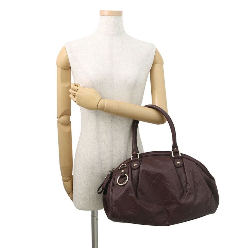 グッチ ショルダーバッグ スーキー グッチシマ レザー 364841 GUCCI 2wayトートバッグ アウトレット品
