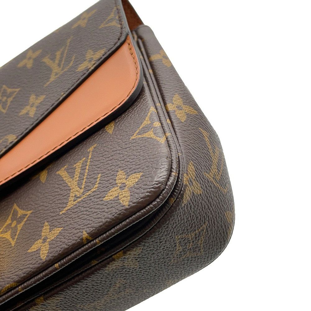 ルイヴィトン ショルダーバッグ モノグラム マルソー M46127 LOUIS VUITTON 2way Wチェーンショルダー