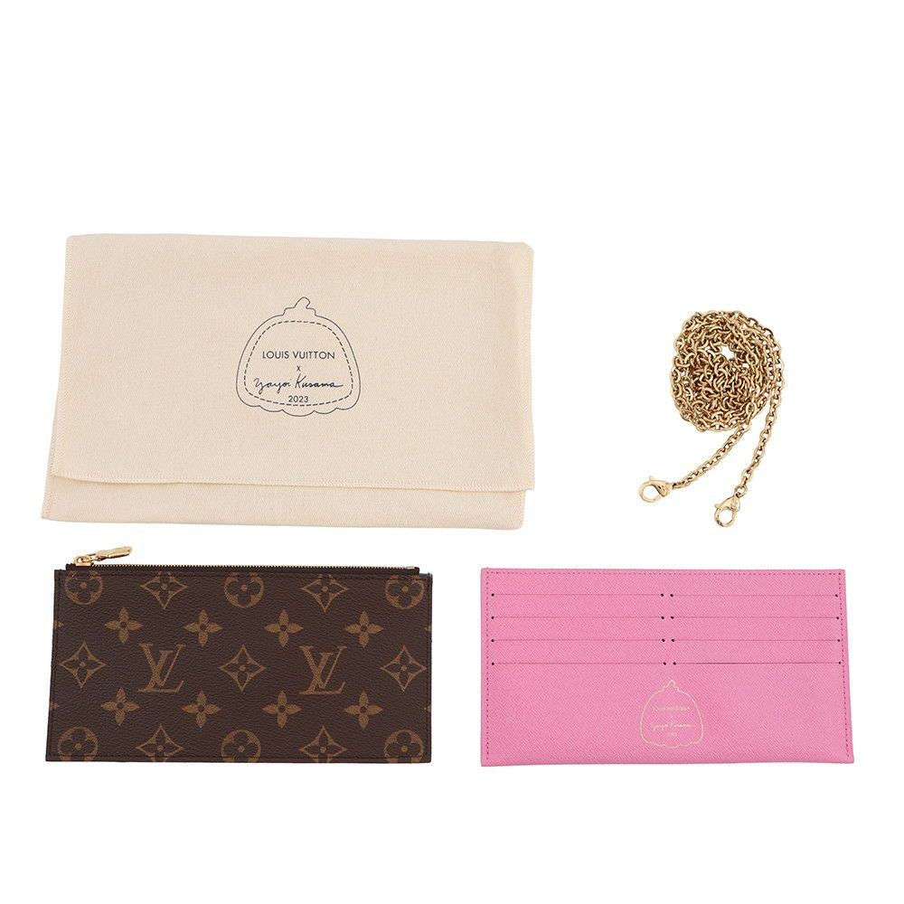 ルイヴィトン ショルダーバッグ モノグラム・パンプキン LV×YK ポシェット・フェリシー M82108 ヴィトン 財布 バッグ 草間彌生